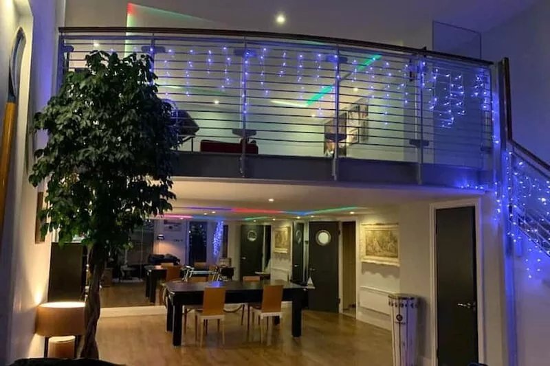 Stunning duplex  riverside apartment