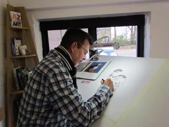 Jon Tremaine, Wildlife Artist Studio