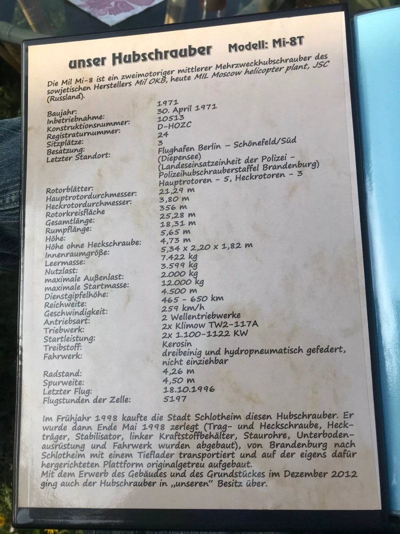 Gaststatte Zum Hubschrauber