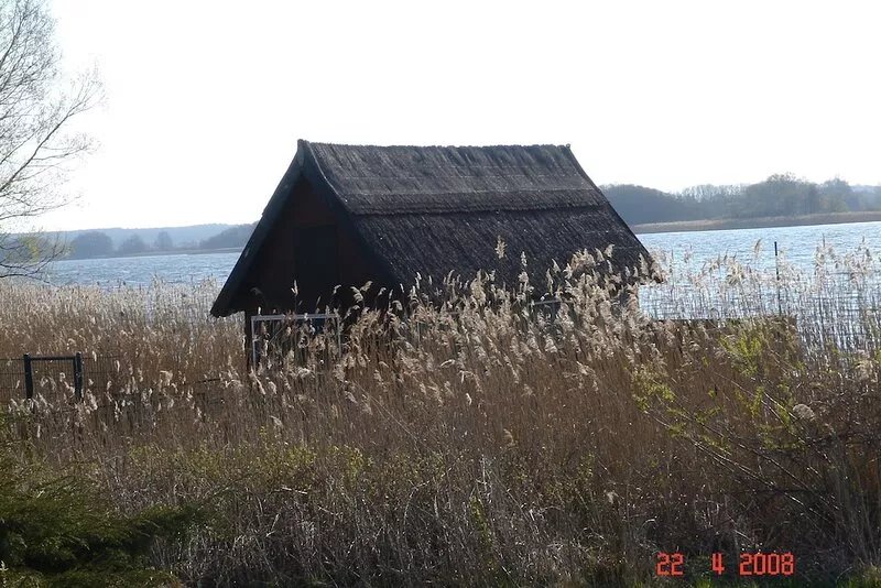 Ferienhaus mit Bootssteg in Sternberg