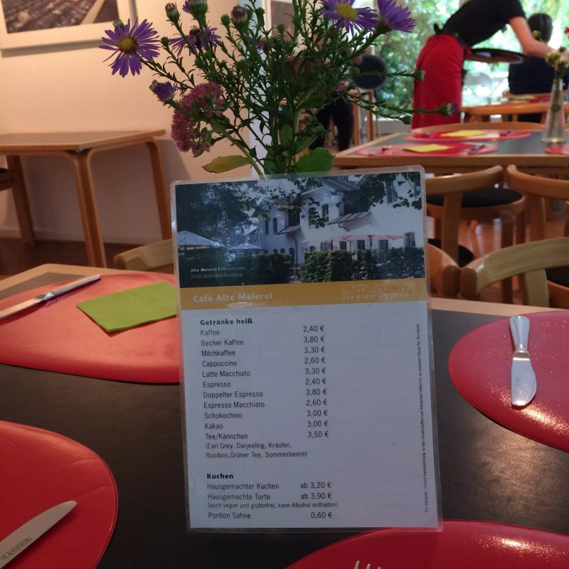 Ausstellungscafe Alte Meierei