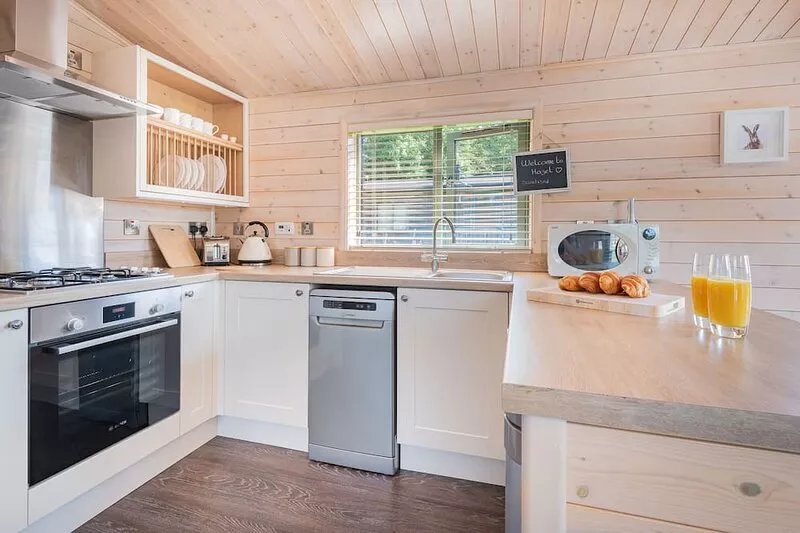 Hazel Lodge - a holiday lodge that sleeps 2 with an en-suite