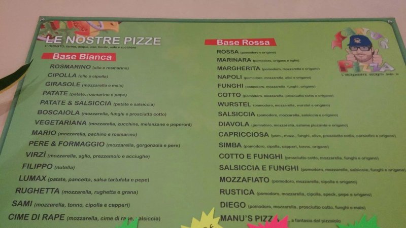 Manu's Pizza