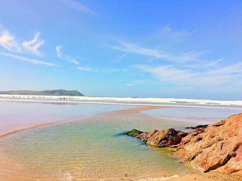 Luxury beach cottage only 100 meters from the beach in Polzeath. Sleeps 4