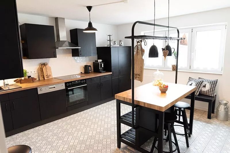 Ferienhaus Bergheimat Balk/terr., 4 Schlafz., Küche, Wohn-esszi., max 8P