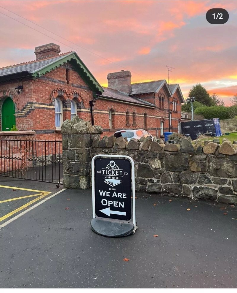 Cullybackey Railway Station