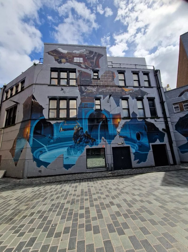 Pool Of Life Mural