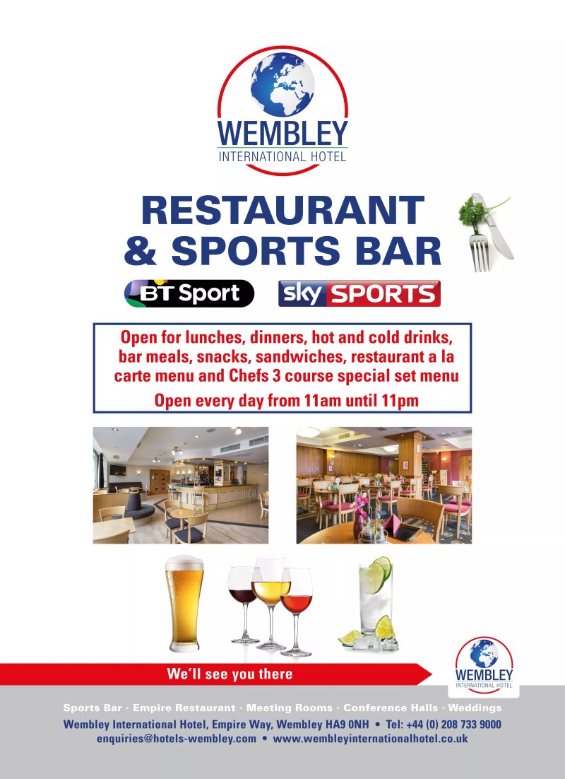 Mirage Sports Bar Wembley International Hotel