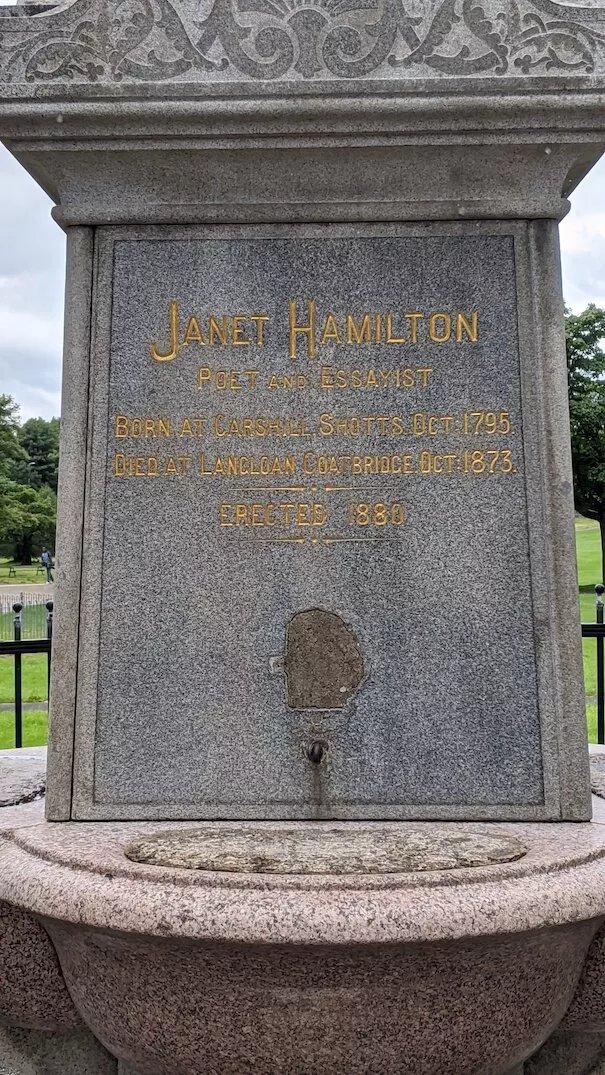 Janet Hamilton Memorial Fountain