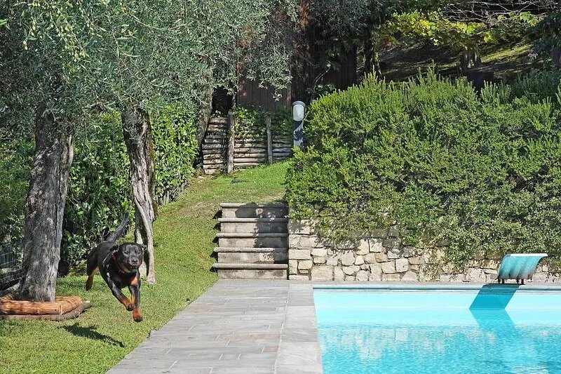 Wonderful villa for 8 people + 2 kids with POOL, LAKE VIEW, AC and big garden