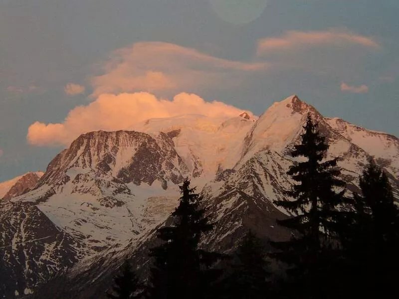 Quiet rental with view of Mont Blanc - 4 people
