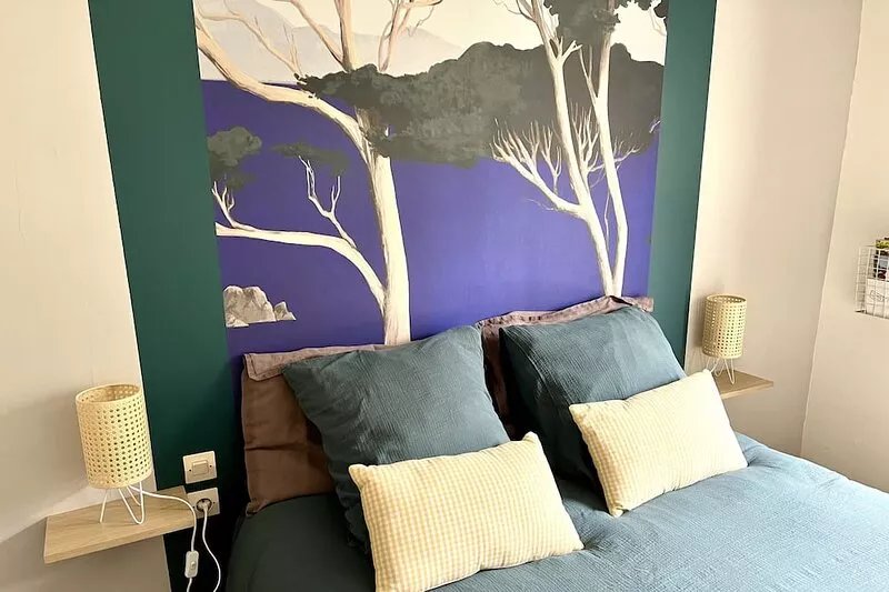 Two rooms equipped orleans apartment for rent
