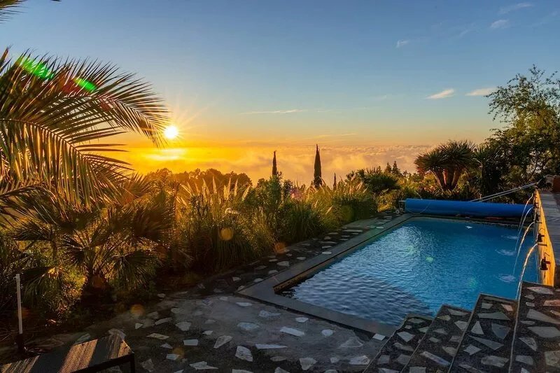Absolute Ruhe und Alleinlage Über den Wolken, Pool - Panorama Suite El Mirador