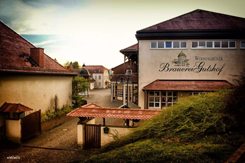 Wernesgruner Brauerei-Gutshof