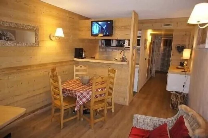 Arc 1800, beautiful apartment for 5 people, chalet style, superb south west