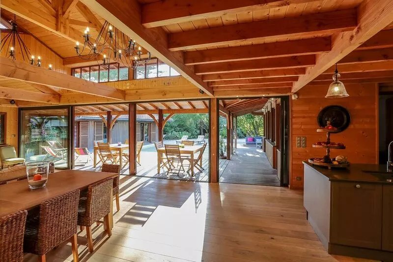 Charming house in Cap Ferret with private pool in a haven of peace