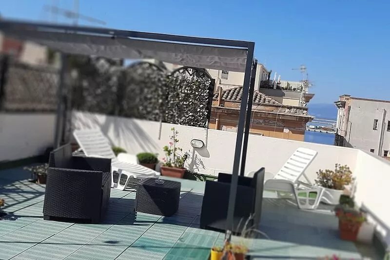 Rosa's apartment with terrace