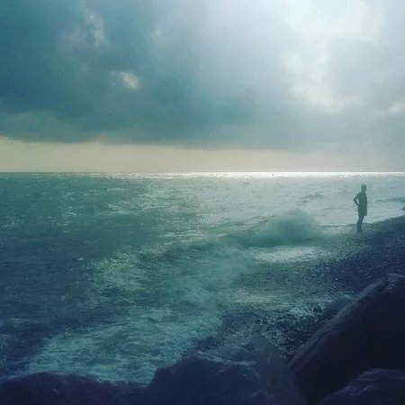 Spiaggia di Marina di San Vito (Molo Sud)