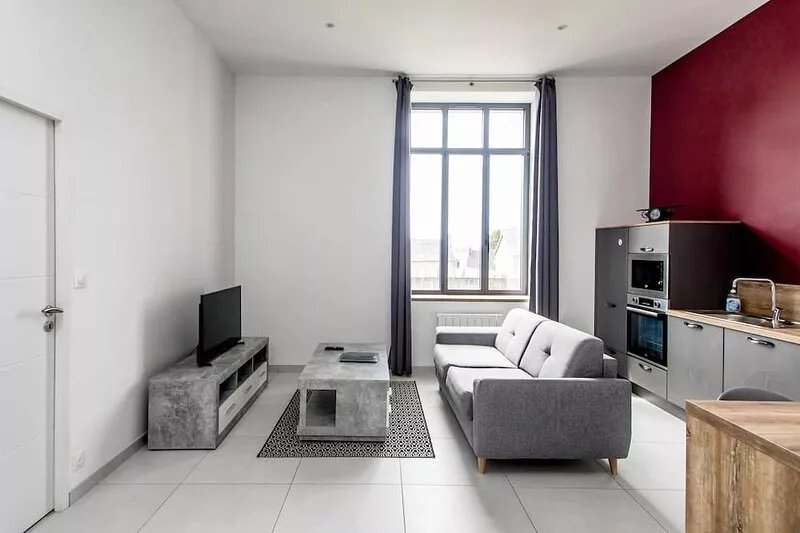 New, quiet, comfortable 3-star Meublé de Tourisme apartment.