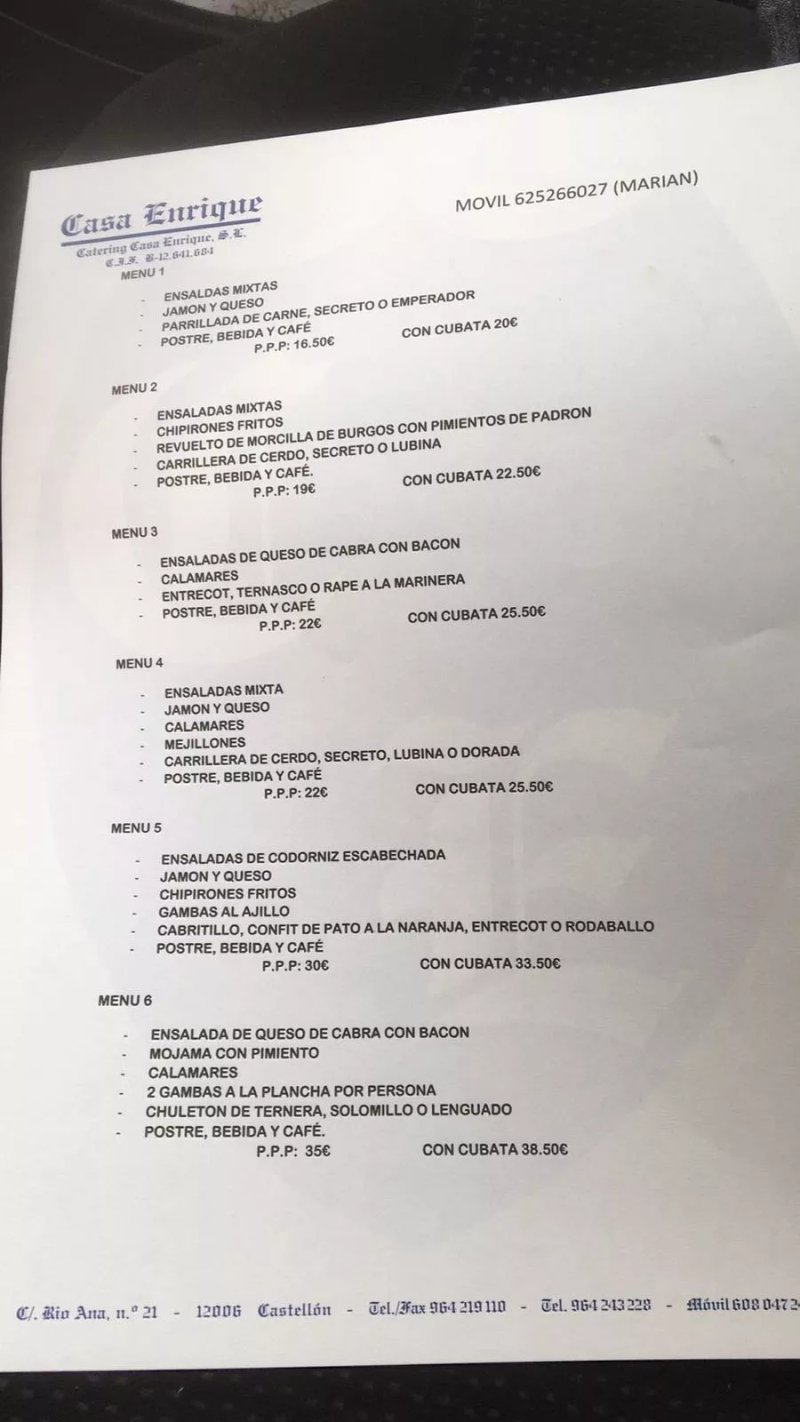 Restaurante Casa Enrique