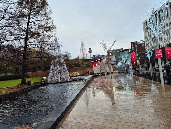 Liverpool One Water Fountain