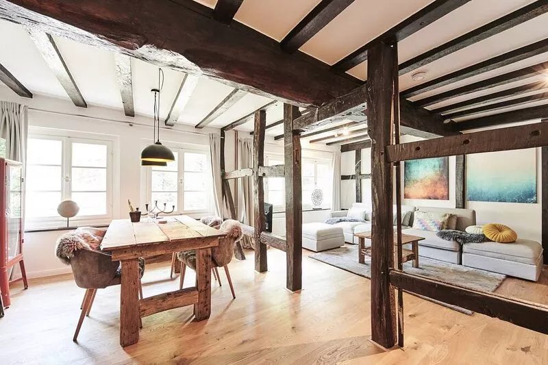 Historic cloth maker house in the heart of Monschau