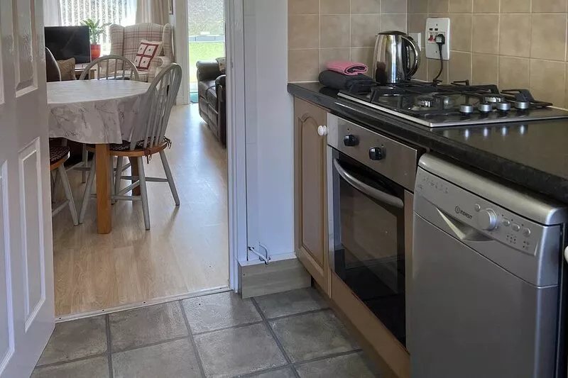 Bright an airy with a luxury Super King bed and a beautiful cottage garden.