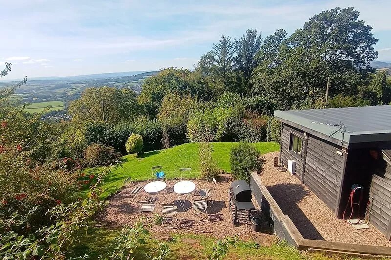 Beautifully converted stone barn with lovely views of Welsh Borders