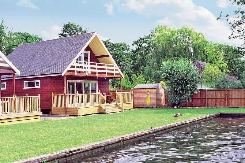 Imagine relaxing on the patio, watching the boats and river life pass by.