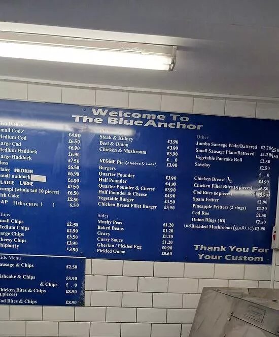 Blue Anchor Fish & Chips Shop