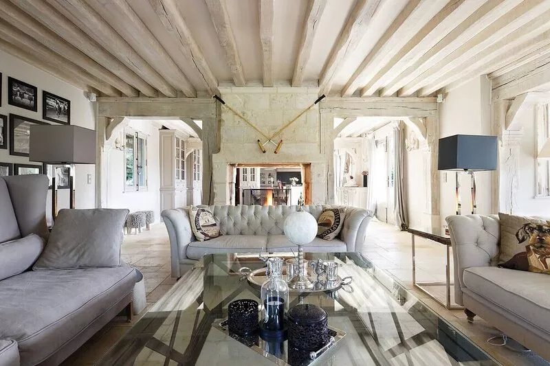 Sublime Norman house of 300 m2 with swimming pool in Deauville