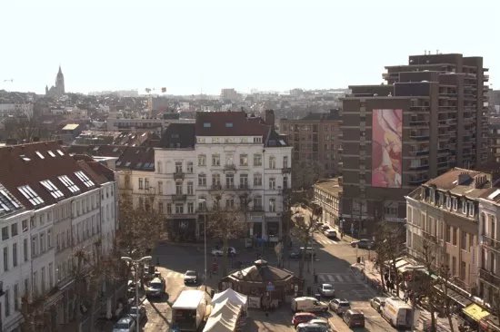 Tableau de 16 metres de haut de Guillaume Bottazzi