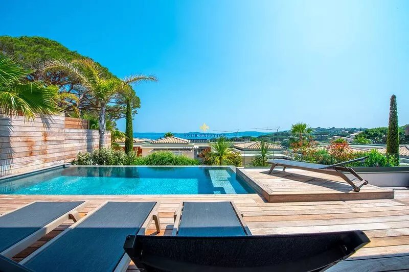 Magnifique vue mer et Saint-tropez