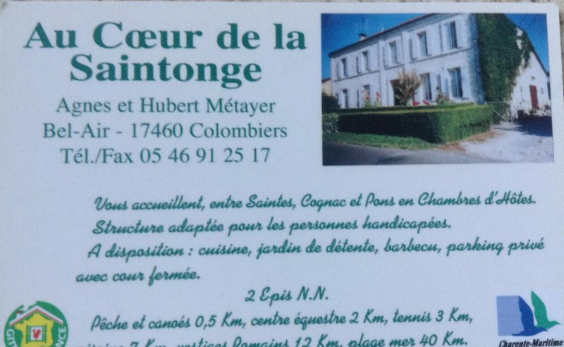 Au Cœur de la Saintonge