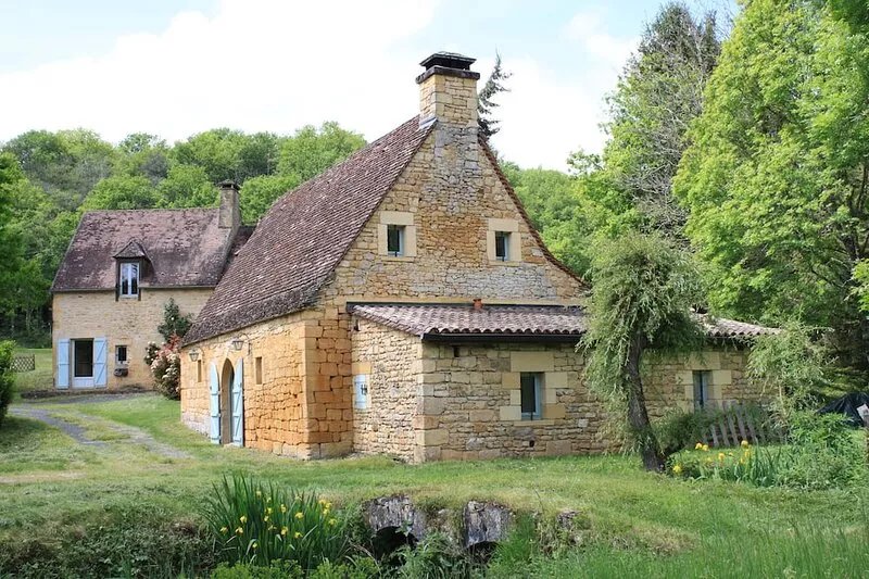 Sarlat la Canéda, Moulin Bas in the beautiful Enéa valley