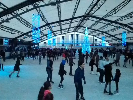 Ice Skating Poseidon