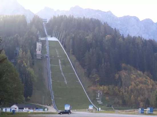 Skiflugschanze am Kulm