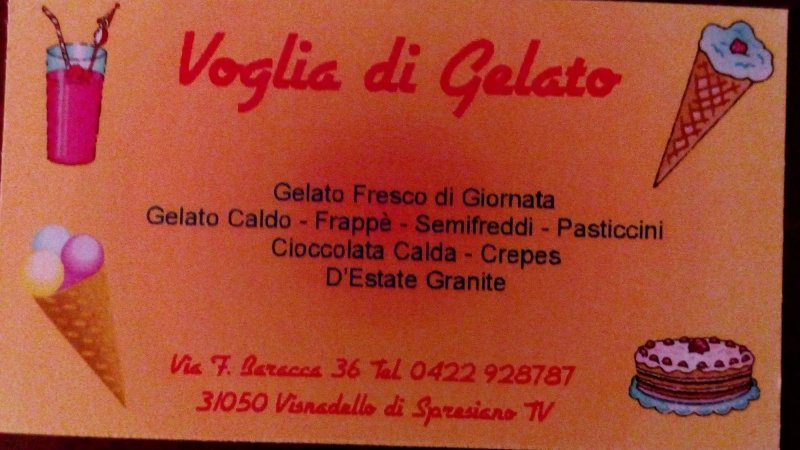 Gelateria Voglia di gelato