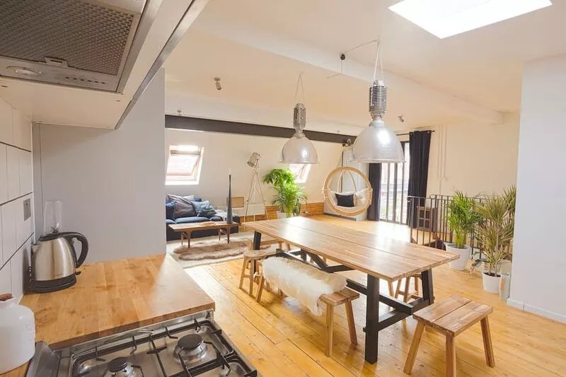 Industrial Chic at The Composers Loft in Hackney