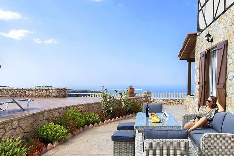 Traditional Villa with Private Pool & Breathtaking Ionian Sea Sunset View