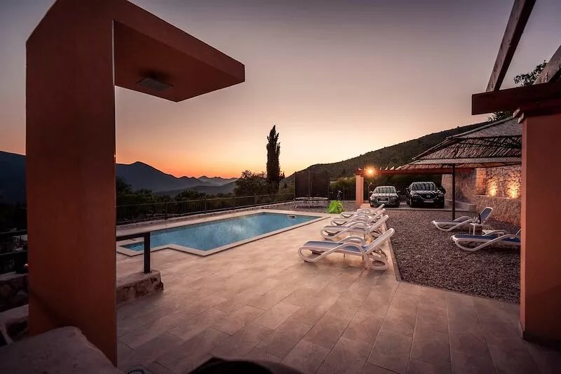 Getaway in the relaxing nature