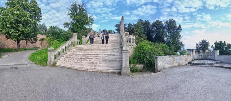 Veliko Stepeniste - Grand Staircase Of Kalemegdan Park