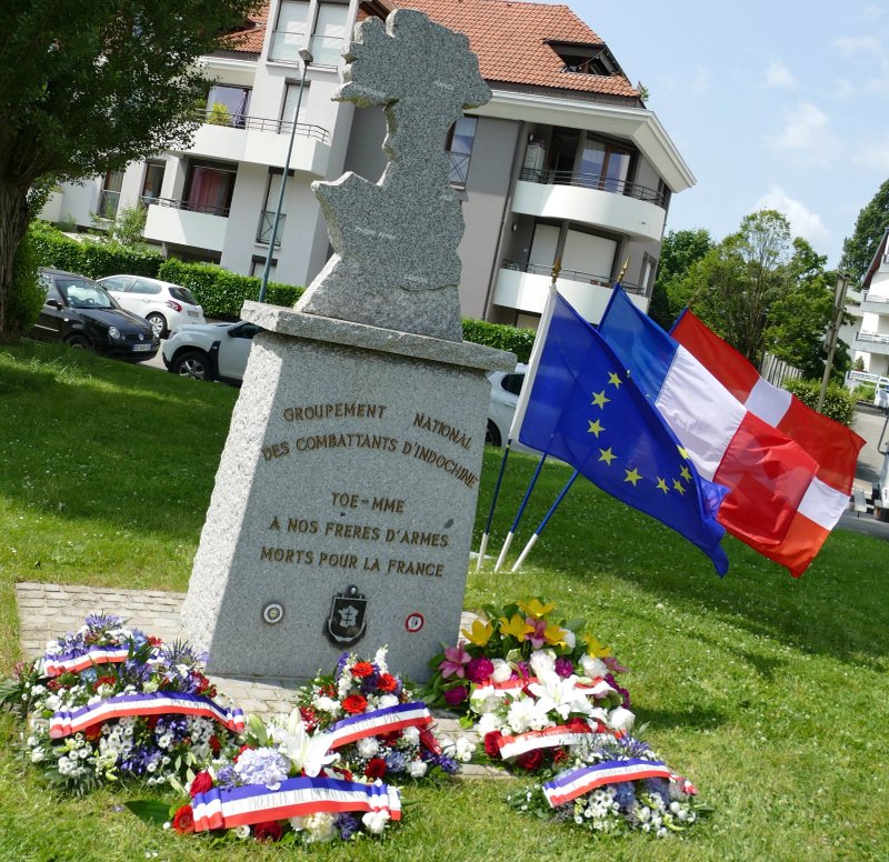 Stele Annecienne Memorielle D'indochine