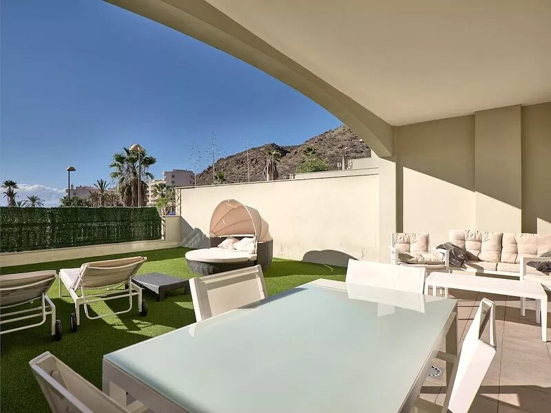 SAN REMO PALM MAR APARTMENT WITH STANDARD GARDEN AND GARAGE IN SAN REMO VIEW M