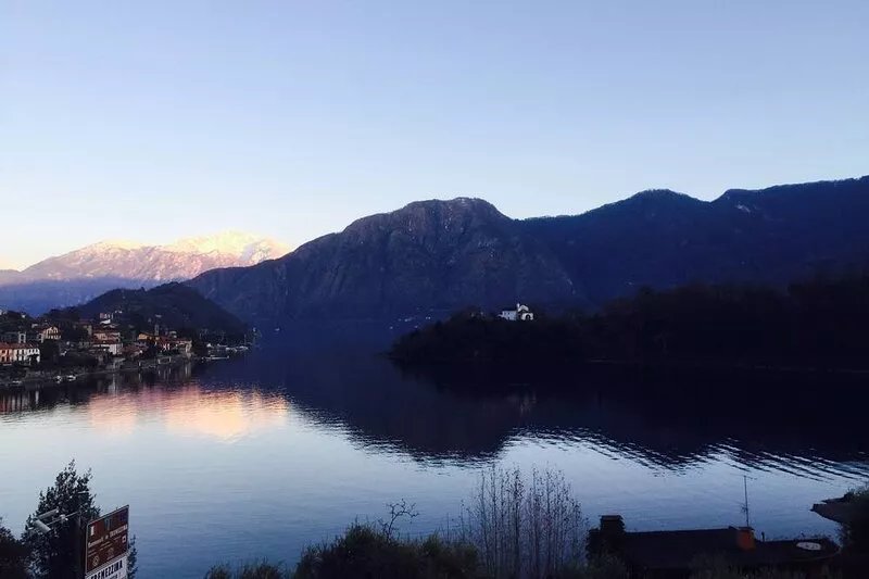 New villa with amazing view on Isola Comacina and Lake Como
