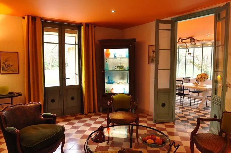 BORDELAIS - HOUSE PARK 1/2 HA - 2 BEDROOMS - 4 BEDS. HEATING AND CLIM.