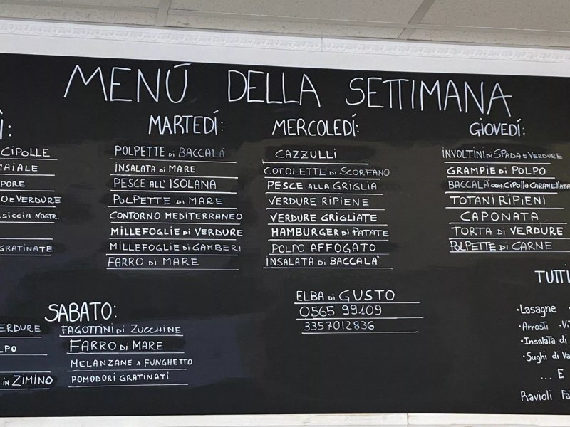 Gastronomia Elba di Gusto di Palmi & Costa