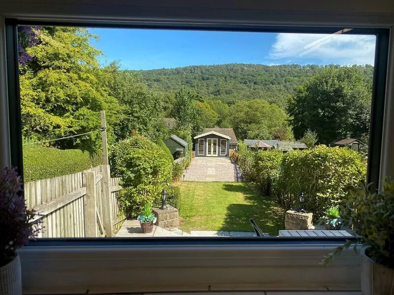 Newly renovated village cottage with stunning countryside views