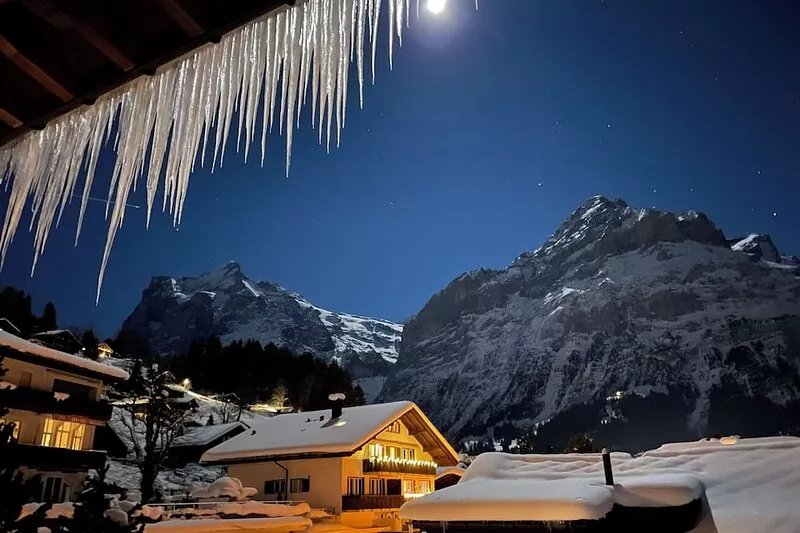Condominium close to the center in Grindelwald