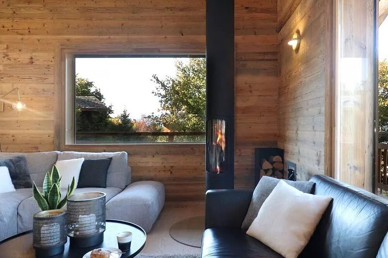 Chalet 12 pers Modern & Cozy - view of Mont-Blanc - jacuzzi & sauna